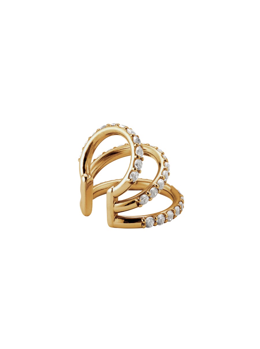 Women's Rings Ear Cuff In Dore