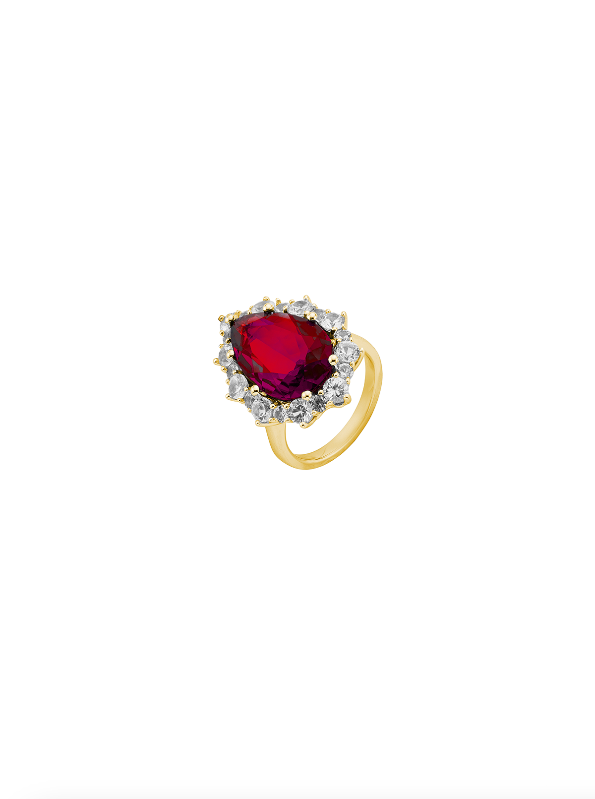 BARTLETT, LAB RED SAPPHIRE RING, GOLD