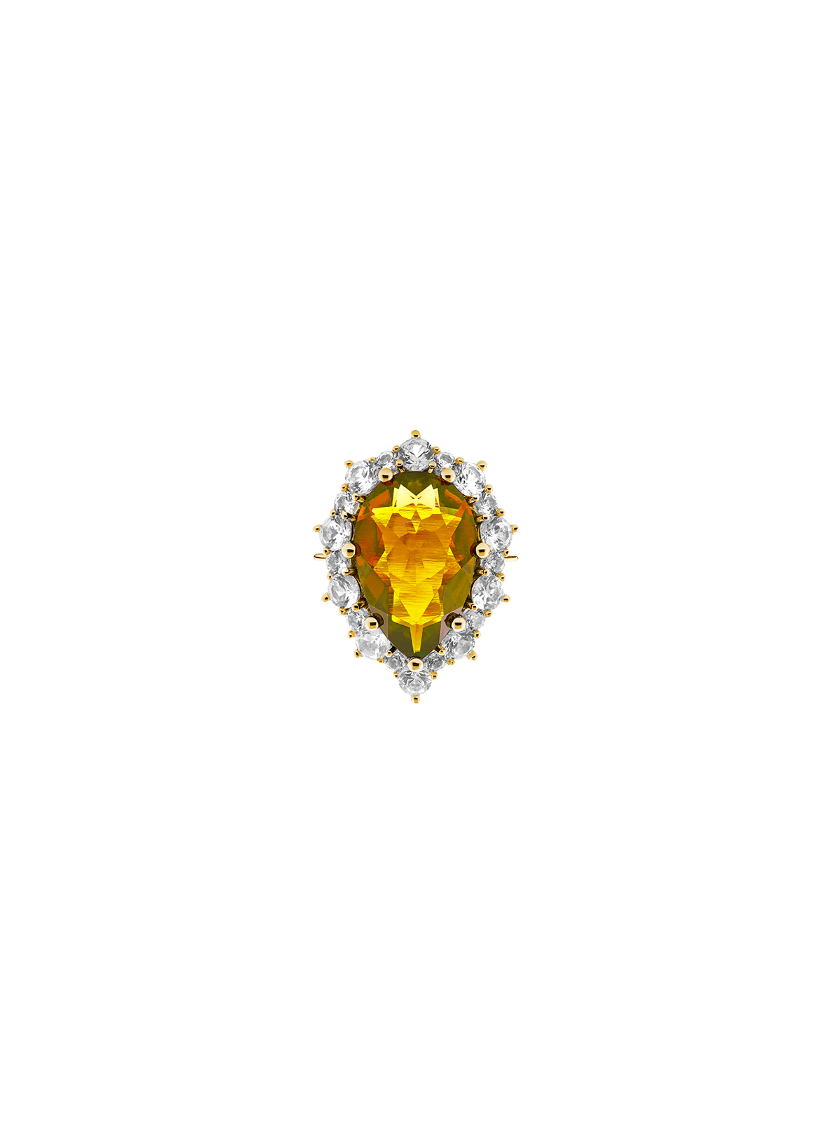 BARTLETT, LAB YELLOW SAPPHIRE RING, GOLD