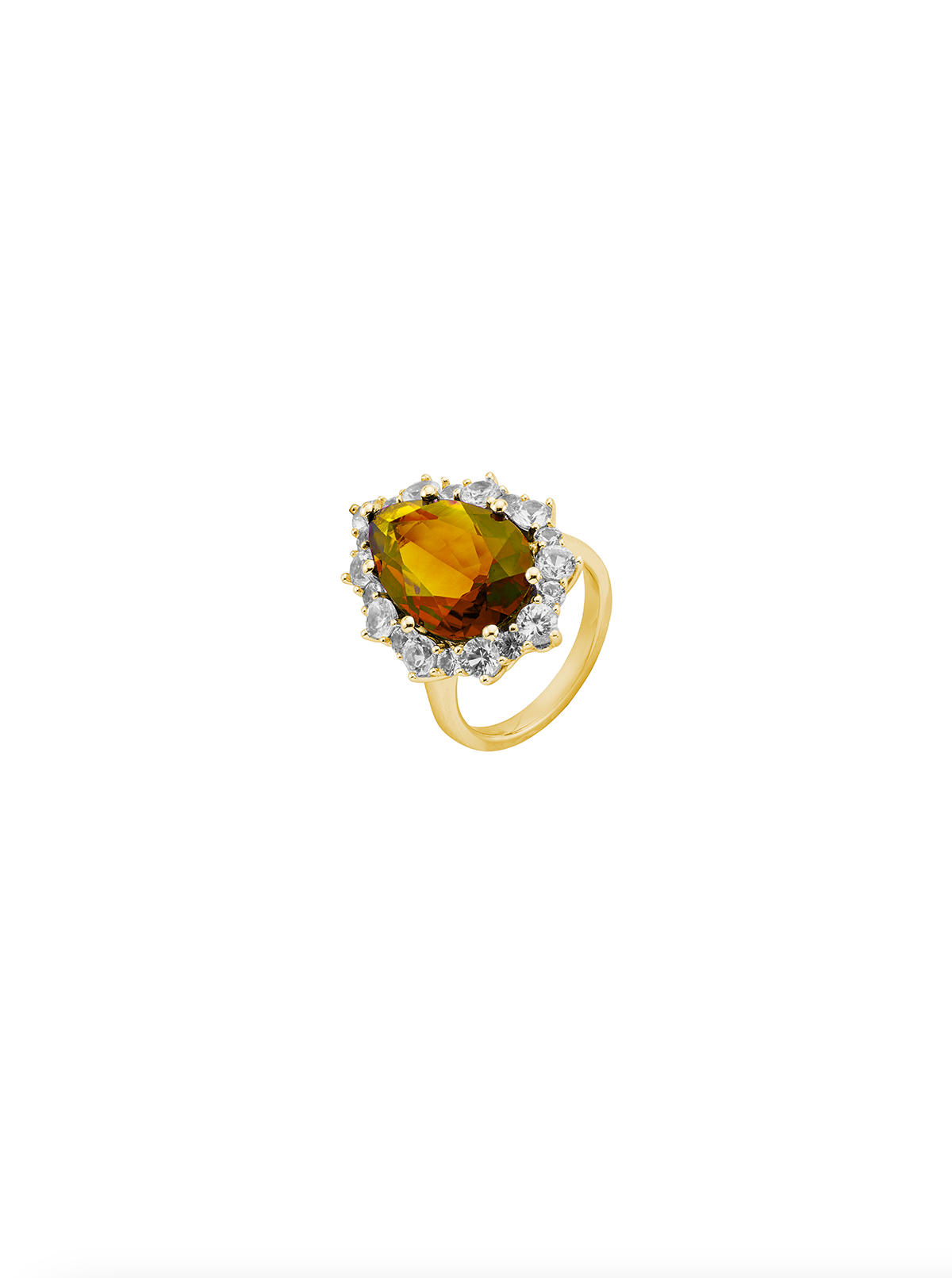 BARTLETT, LAB YELLOW SAPPHIRE RING, GOLD