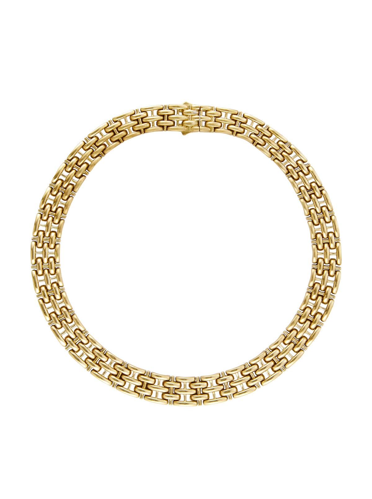 CLARETTE LINK NECKLACE, GOLD