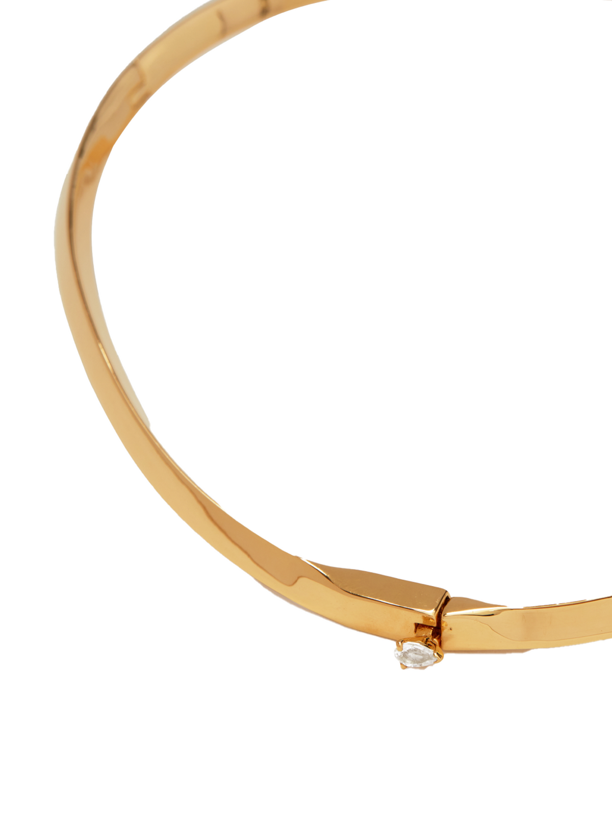 DELPHINE COLLAR NECKLACE, GOLD