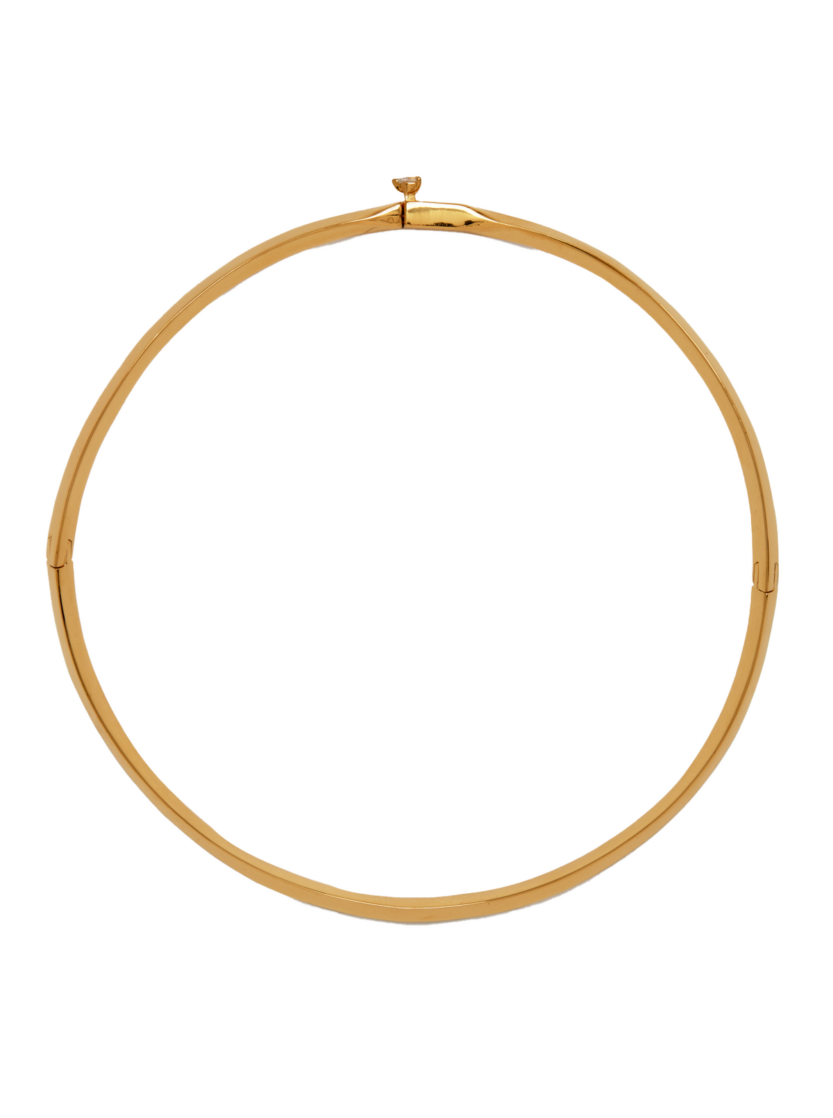 DELPHINE COLLAR NECKLACE, GOLD