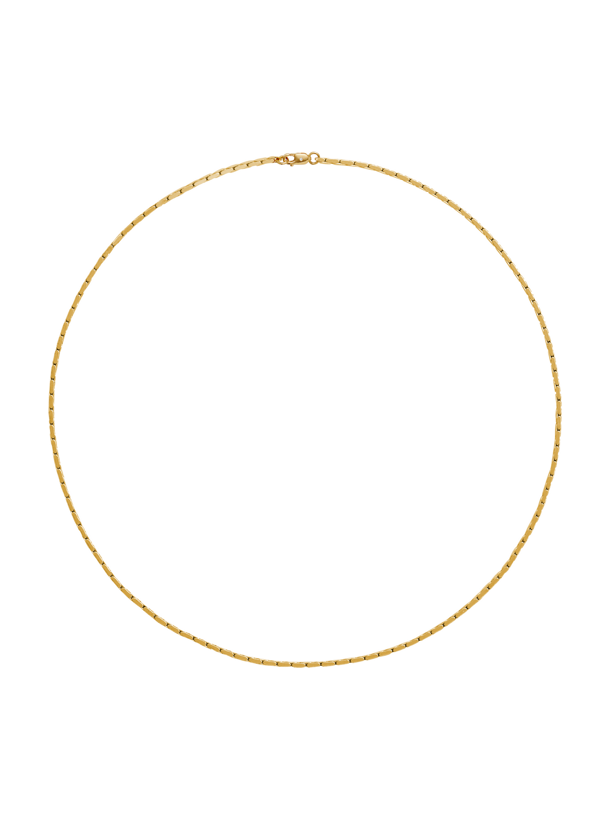 LINNEA, LAB DIAMOND GOLD CHAIN NECKLACE