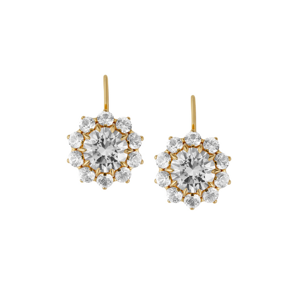 Shops White Sapphire Earrings